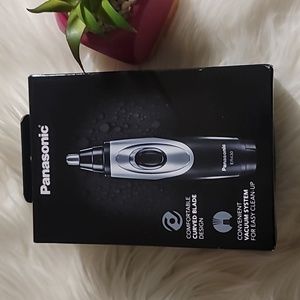 Panasonic ER430K Nose Ear Facial Hair Black Trimmer With Vacuum Cleaning